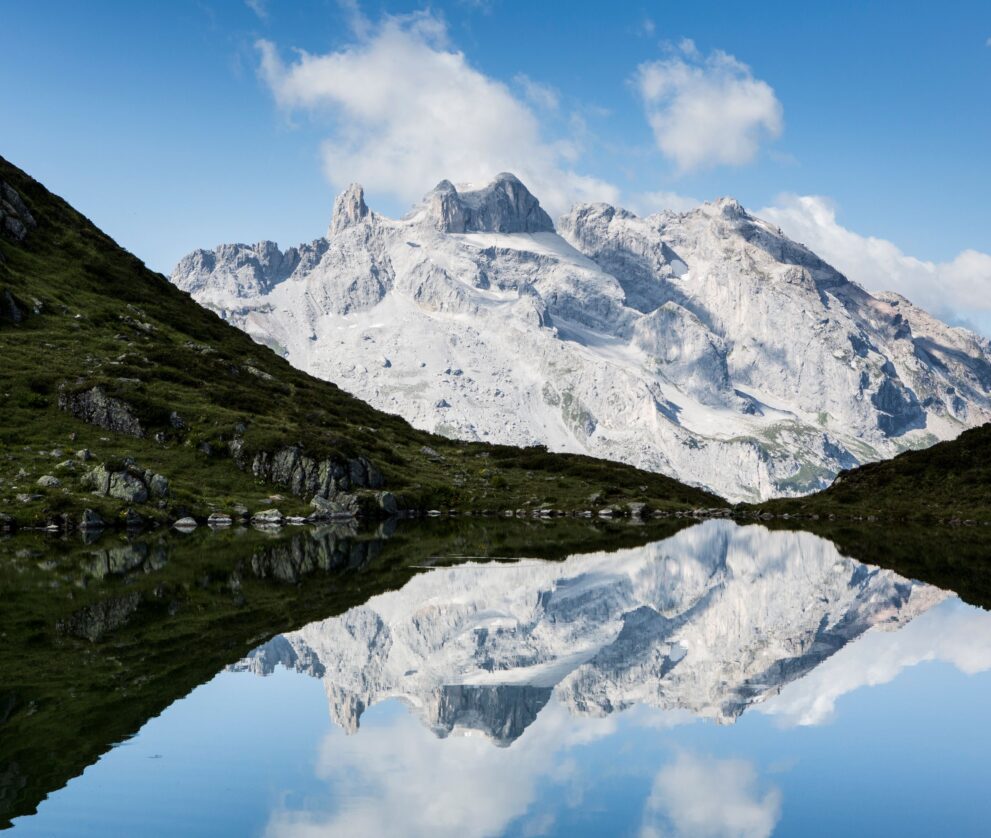 Tobelsee mit Drei Türme (c) Daniel Zangerl - Montafon Tourismus GmbH, Schruns